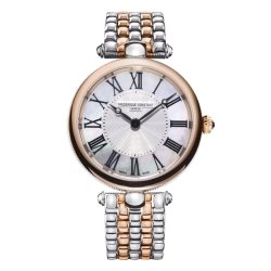 Reloj Frederique Constance Art Deco Round bicolor, FC-200MPW2AR2B.