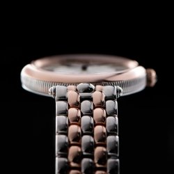 Reloj Frederique Constance Art Deco Round bicolor, FC-200MPW2AR2B.