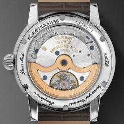 Reloj Frederique Constant Manufacture marrón, FC-706SAL3H6.