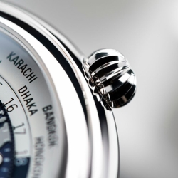 Reloj Frederique Constant Manufacture Worldtimer azul, FC-718NWWM4H6.