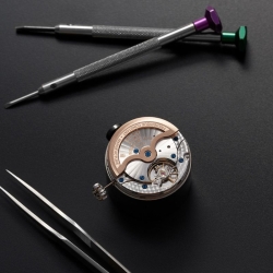 Reloj Frederique Constant Manufacture con fase lunar, FC-716S3H6.