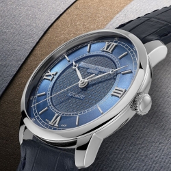 Reloj Frederique Constant Première automático azul, FC-FC301N3B6.