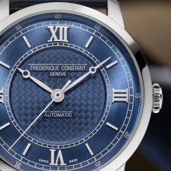 Reloj Frederique Constant Première automático azul, FC-FC301N3B6.