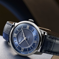 Reloj Frederique Constant Première automático azul, FC-FC301N3B6.