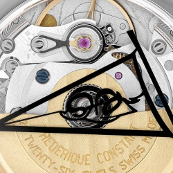 Firma de la tapa del Frederique Constant ed. limitada Runabout Automatic FC-303RMLN5B6.