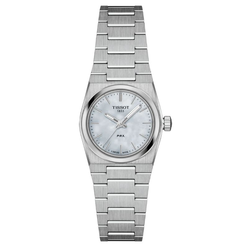 Reloj Tissot PRX 25 mm en cuarzo con esfera nácar, T1370101111100. Reloj Tissot PRX 25 mm en cuarzo con esfera nácar, T1370101111100.