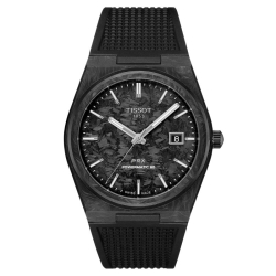 Reloj Tissot PRX Powermatic 80 40 mm caja de carbono, T1379079720100.