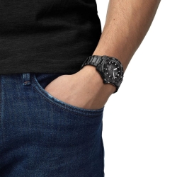 Reloj Tissot Seastar 1000 Powermatic 80 40 mm negro, T1208073305100.