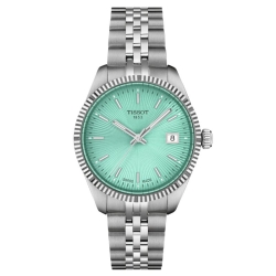Reloj Tissot Ballade 34 mm en cuarzo y esfera verde, T1562101109100.