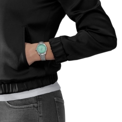 Reloj Tissot Ballade 34 mm en cuarzo y esfera verde, T1562101109100.