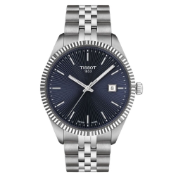 Reloj Tissot Ballade 40 mm en cuarzo y esfera azul, T1564101104100.