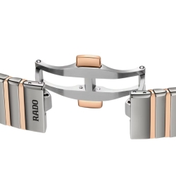 Reloj Rado Anatom Automatic cerámica gris y detalles rosé, R10203102.