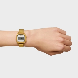 Reloj Tous D-Logo Mini en dorado y malla milanesa, 3000139500.
