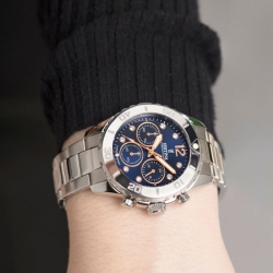 Reloj Festina Boyfriend de mujer cronógrafo con esfera azul, F20603/3.