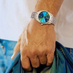 Reloj Festina Boyfriend unisex en acero y esfera azul, F20622/1.
