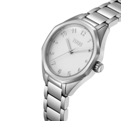 Reloj Tous Now analógico con brazalete en acero, 3000142700.