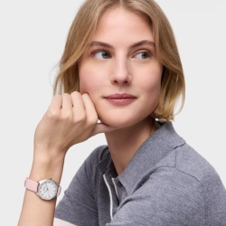 Reloj Tous Now de mujer  con correa de caucho rosa, 3000142900.