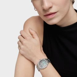 Reloj Tous Now de mujer en acero y esfera nácar gris, 3000141500.