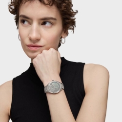 Reloj Tous Now de mujer en acero y esfera nácar gris, 3000141500.