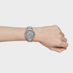 Reloj Tous Now de mujer en acero y esfera nácar gris, 3000141500.