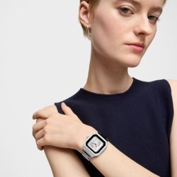 Reloj inteligente Tous B-Connect en acero y caja cuadrada, 3000139400.