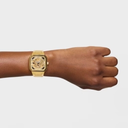 Reloj Tous D-Bear Now automático dorado IPG y skeleton, 3000137600.