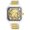 Reloj Tous D-Bear Now automático bicolor dorado y skeleton, 3000137700.