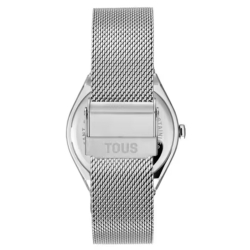 Reloj Tous Karat Round Mesh de mujer en acero con malla, 3000141800.