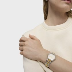 Reloj Tous Karat de mujer bicolor dorado y caja romboidal, 3000136700.