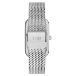 Reloj Tous T-Band Club en acero, esfera de nácar y malla, 3000140600.