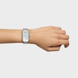Reloj Tous T-Band Club en acero, esfera de nácar y malla, 3000140600.