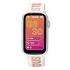 Reloj inteligente Tous T-Band correa de nylon rosa/blanca, 200351087.