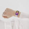 Reloj inteligente Tous T-Band correa de nylon rosa/blanca, 200351087.
