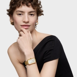 Reloj Tous T-Band Club en dorado con esfera de nácar, 3000140400.