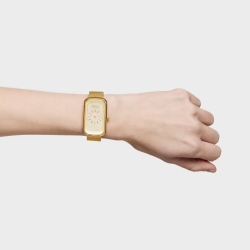 Reloj Tous T-Band Club en dorado con esfera de nácar, 3000140400.