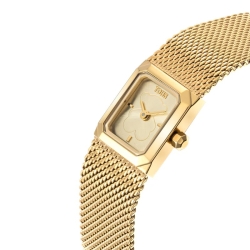 Reloj Tous Mini Mesh en acero dorado y correa de malla, 3000141900.