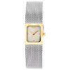 Reloj Tous Mini Mesh de mujer con bisel dorado y malla, 3000142100.