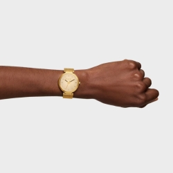 Reloj Tous S-Mesh Mirror dorado con esfera efecto espejo, 3000142300.