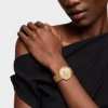 Reloj Tous S-Mesh Mirror dorado con esfera efecto espejo, 3000142300.