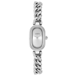 Reloj Tous Oval Time tipo joya con brazalete de cadena, 3000140300.