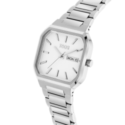 Reloj Tous Lit analógico con brazalete de aluminio, 3000137300.