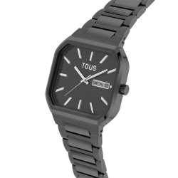 Reloj Tous Lit analógico y de cuarzo en acero IP negro, 3000137100.