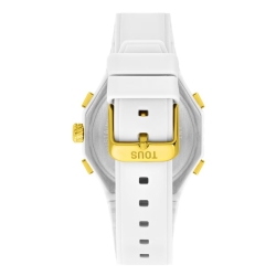 Reloj Tous Bet analógico y digital en blanco con dorado, 3000135300.
