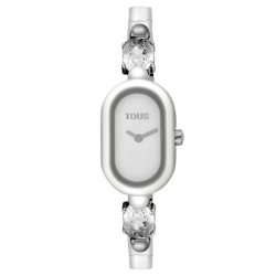 Reloj Tous Oval Color con cristal de roca en brazalete, 3000138700.