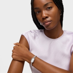 Reloj Tous Oval Color con cristal de roca en brazalete, 3000138700.