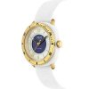 Reloj Tous Osier solar blanco con caja de cerámica y detalles dorados, 3000138000.