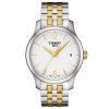 Reloj Tissot Tradition de mujer en acero bicolor T0632102203700.