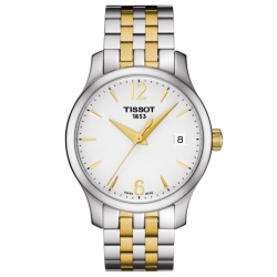 Reloj Tissot Tradition de mujer en acero bicolor T0632102203700.