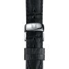 Reloj Tissot de mujer Tradition, de estilo clásico y correa de piel negra T0632101603700.