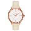 Reloj Tissot Bella Ora de mujer rosé y 2 correas, T1032103601800.